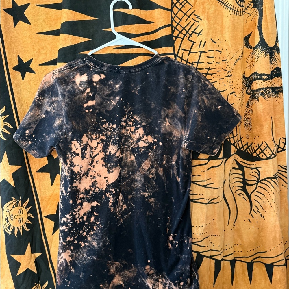 Twenty One Pilots Graphic Tie-Dye Tee - Black and Tan - Picture 2 of 2